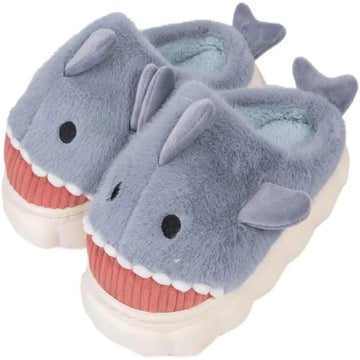 Pantufa-Tubarão-Baby-Shark-Antiderrapante-Azul-Raizza-Kids