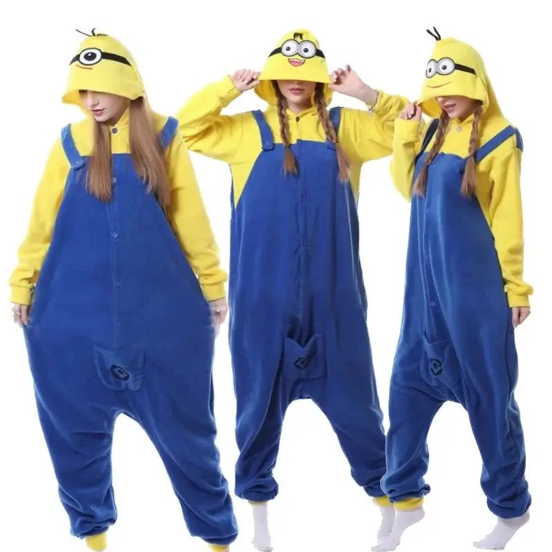 Macacao Pijama Minions Raizza Kids