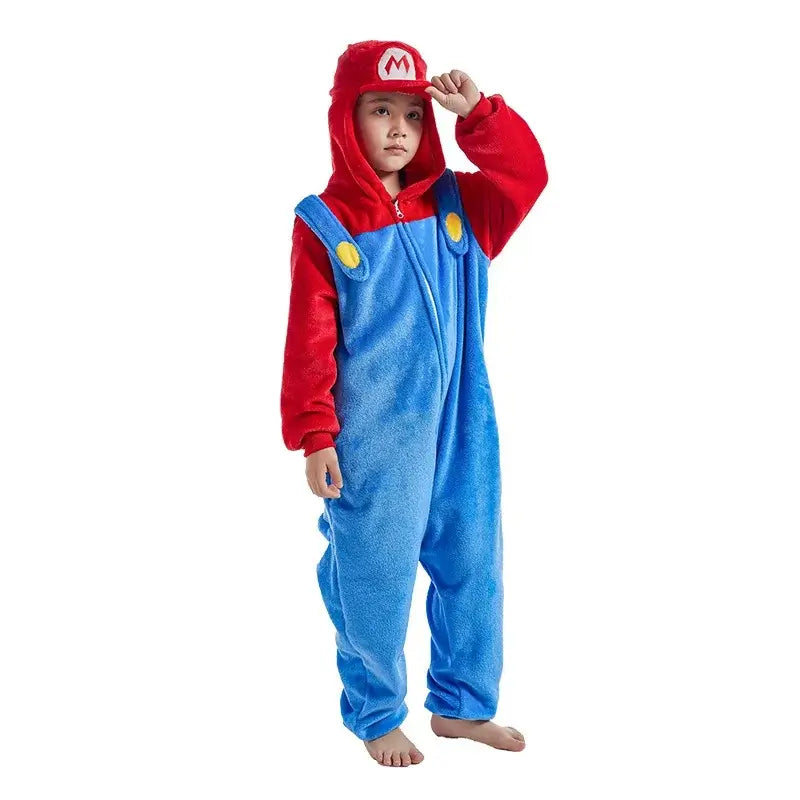 Macacao Pijama Super Mario Raizza Kids