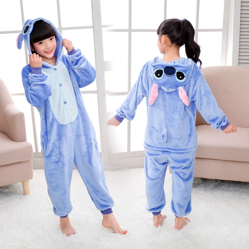 Macacao Stitch Peluciado Raizza Kids