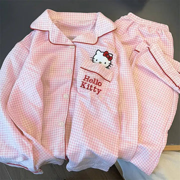 Pijama Feminino Hello Kitty Americano To Com Sono Pijamas