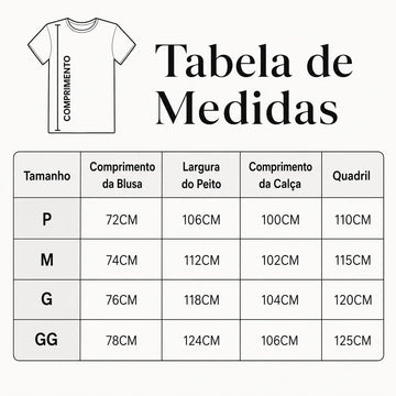 Pijama Masculino Gênova Raizza Kids