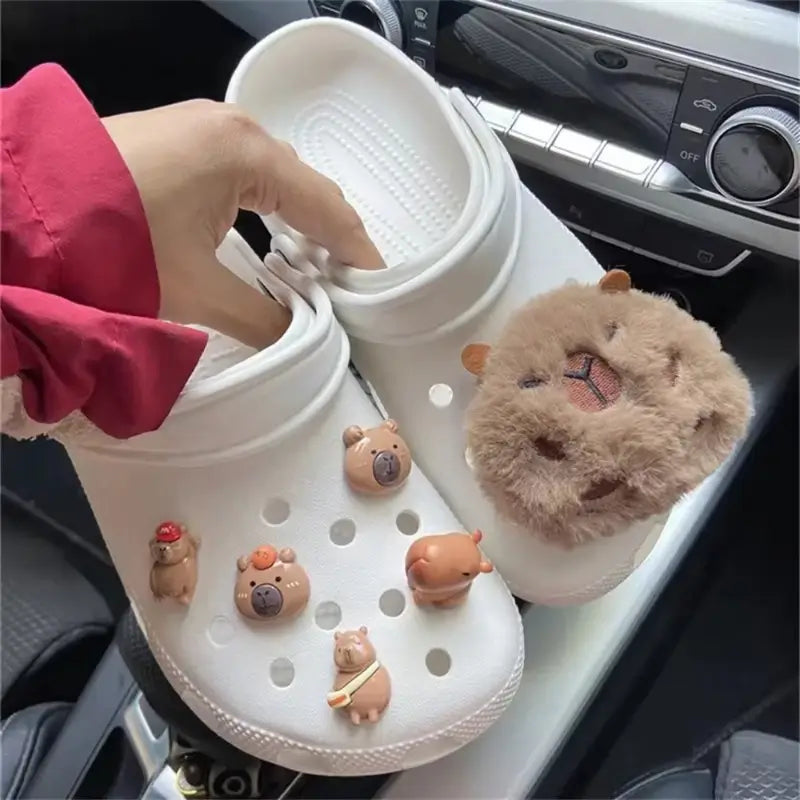 Pingentes Crocs Capivara Raizza Kids