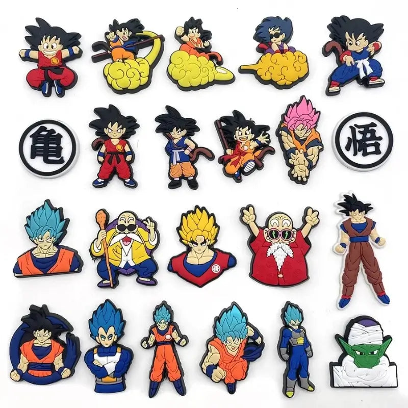 Pingentes Crocs Dragon Ball Raizza Kids