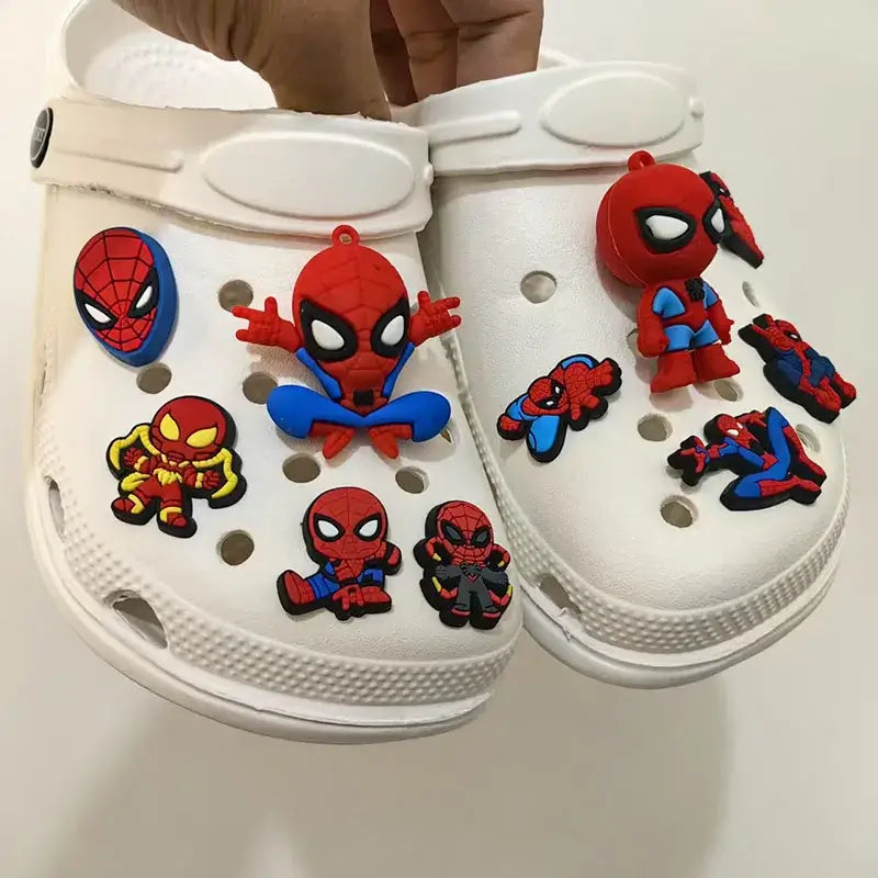 Pingentes Crocs Homem-Aranha Raizza Kids