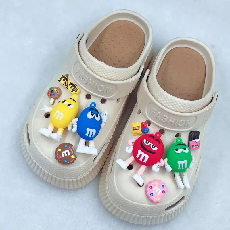 Pingentes Crocs M&Ms Raizza Kids