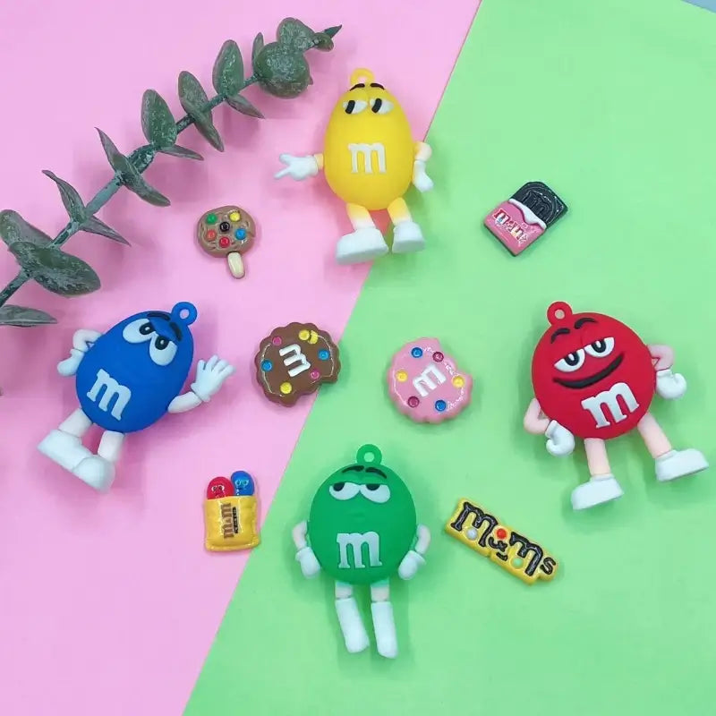 Pingentes Crocs M&Ms Raizza Kids