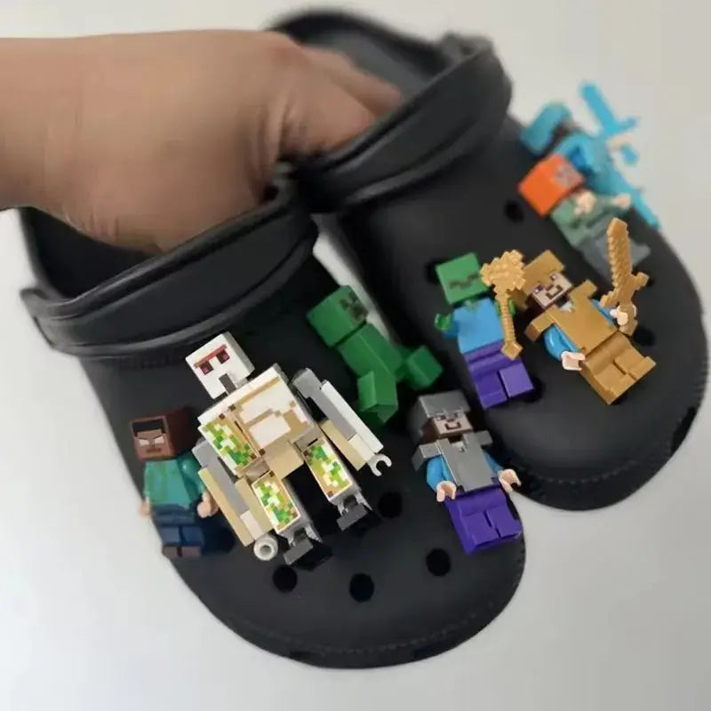 Pingentes Crocs Minecraft Raizza Kids