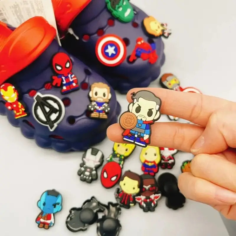 Pingentes Crocs Super Herois Raizza Kids