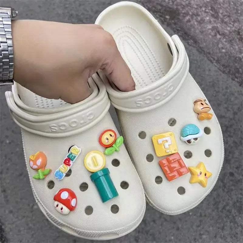 Pingentes Crocs Super Mario Raizza Kids