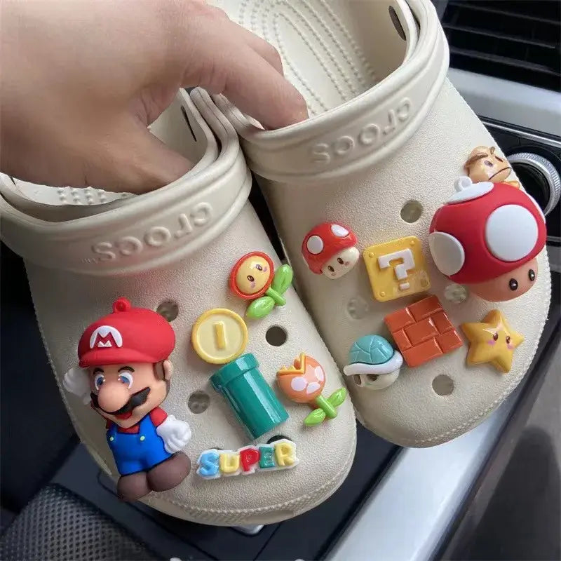 Pingentes Crocs Super Mario Raizza Kids