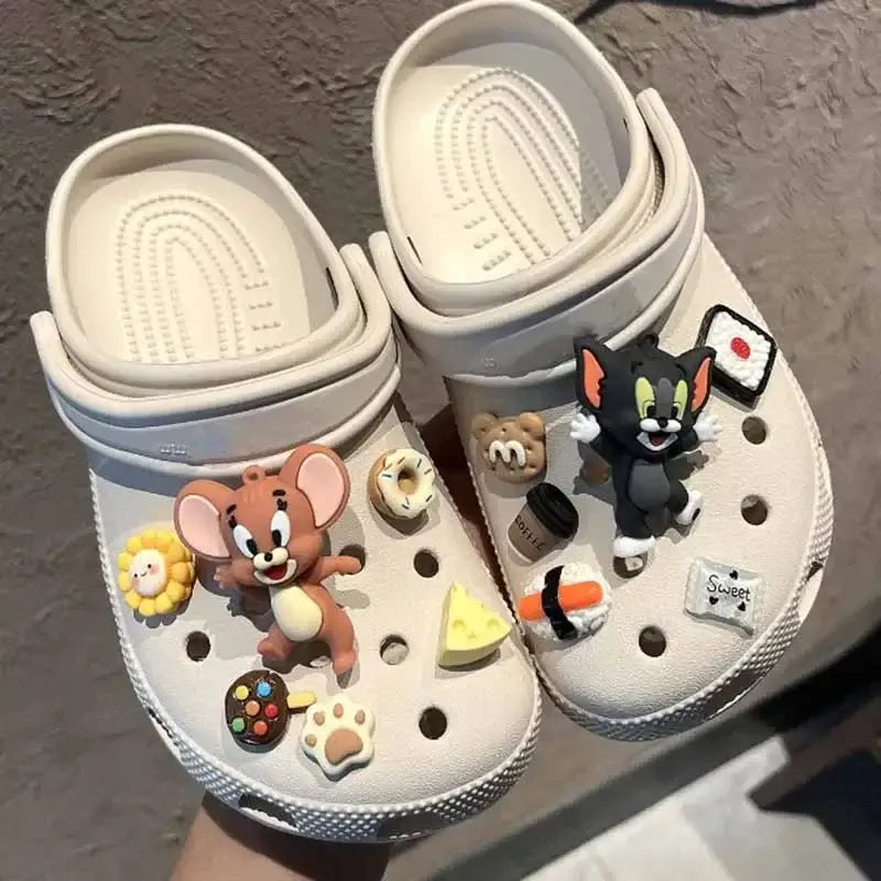 Pingentes Crocs Tom e Jerry Raizza Kids