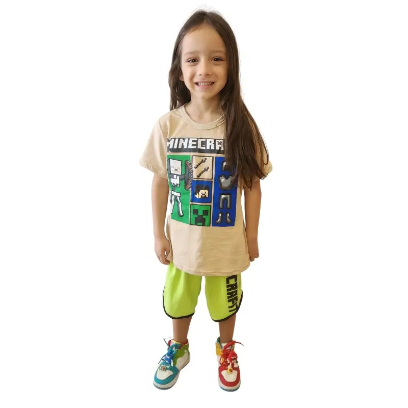 Roupa Infantil Minecraft Raizza Kids