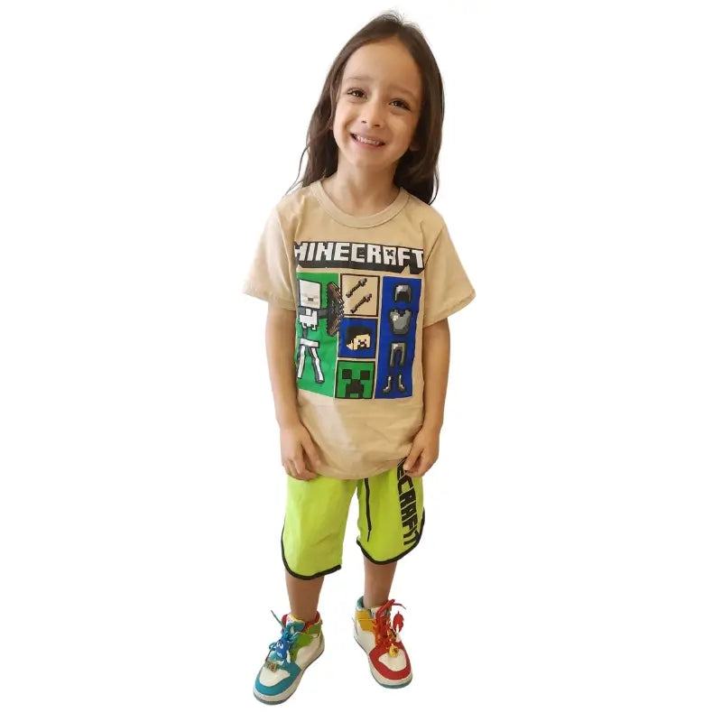 Roupa Infantil Minecraft Raizza Kids