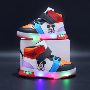 Tênis Infantil Mickey e Minnie de Led