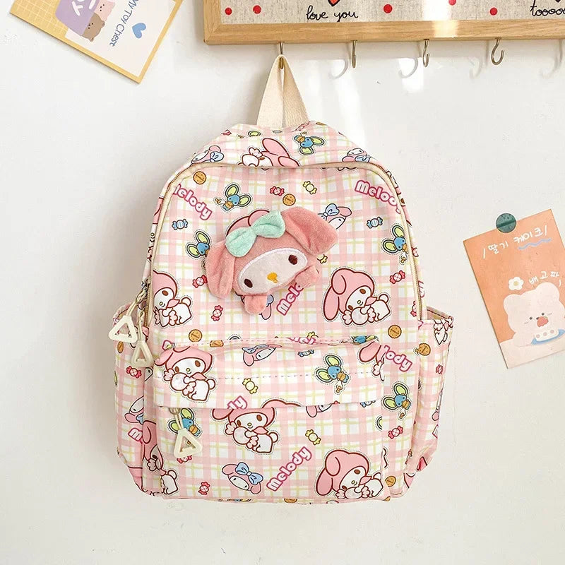 Mochila Escolar Hello Kitty Elegante