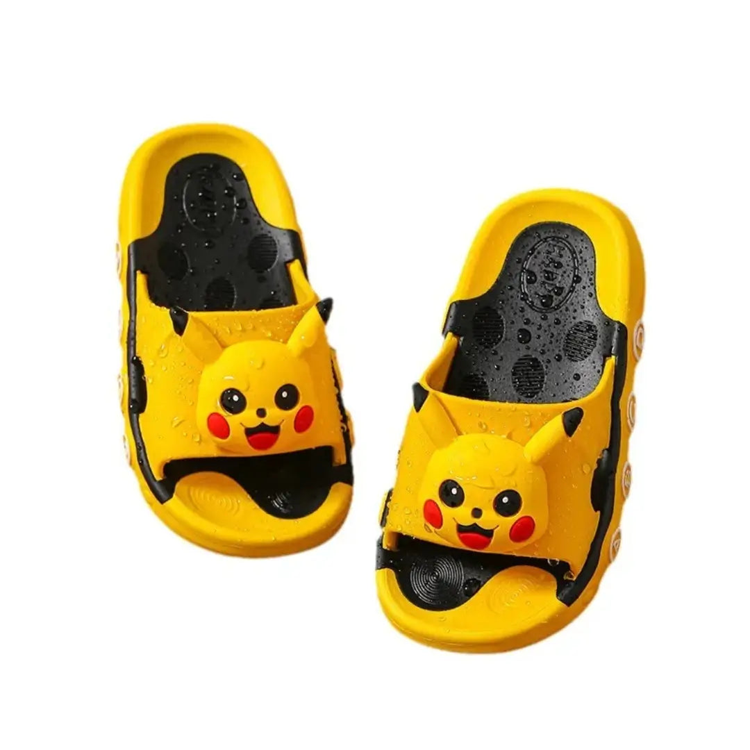 Chinelo-Infantil-Pokemon-Pikachu-Confortável-Antiderrapante-Raizza-Kids