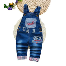 Macacão Jeans Infantil Ursinho - Raizza