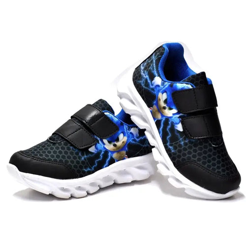 Tênis-Sonic-Led-Infantil-Confortável-Raizza-Kids