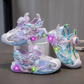 Tênis-Infantil-Feminino-Frozen-de-Led-Confortável-Raizza-Kids