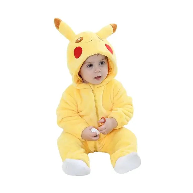 Macacão Infantil Pikachu Pokemon