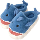 Pantufa-Tubarão-Baby-Shark-Antiderrapante-Azul-Raizza-Kids