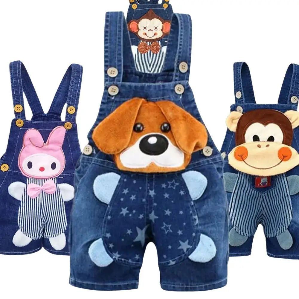 Macacão Jeans Infantil - Raizza