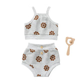 Conjunto Roupa Infantil Feminina Florzinha - Raizza