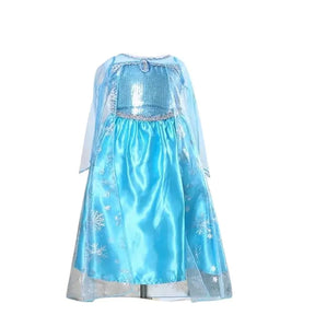 Vestido Fantasia Infantil Frozen Rainha Elsa