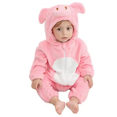 Macacão para Bebê de Bichinhos