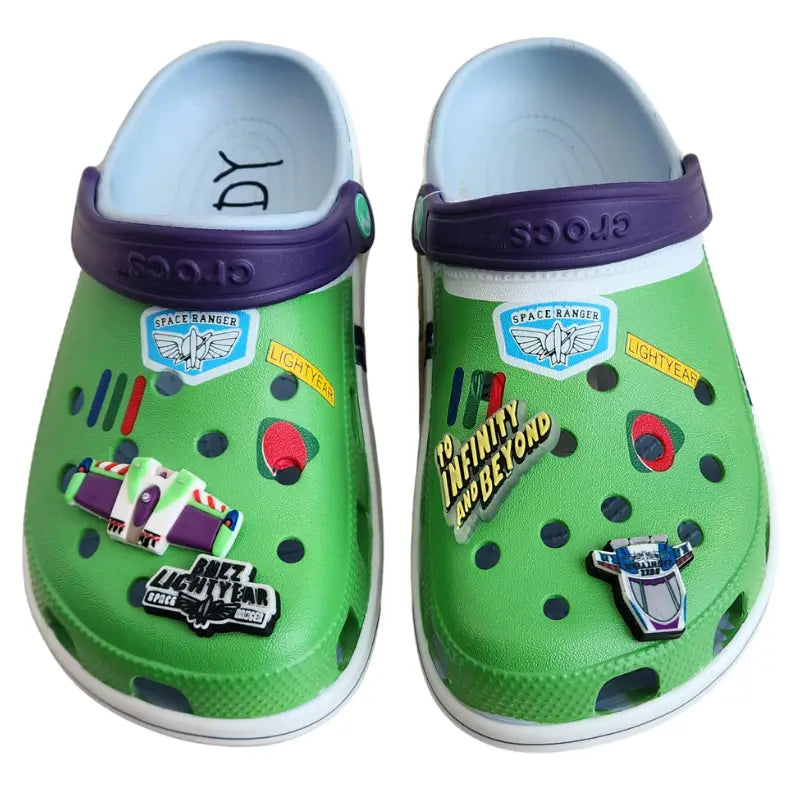 Sandália Buzz Lightyear Toy Story Infantil e Adulto Confortável Antiderrapante