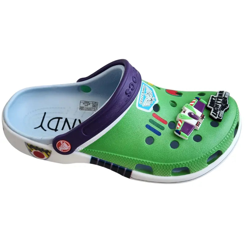 Sandália Buzz Lightyear Toy Story Infantil e Adulto Confortável Antiderrapante