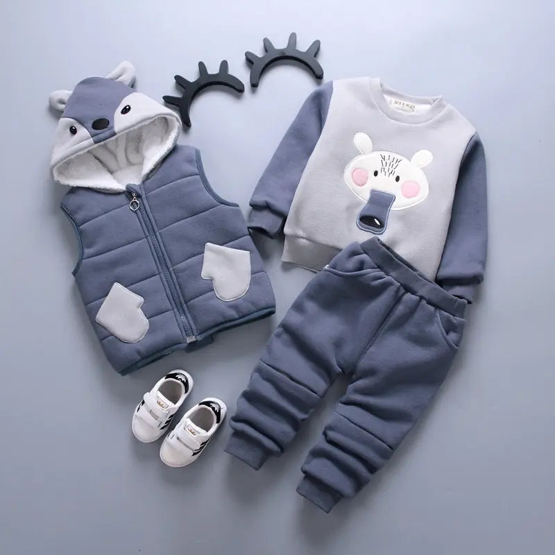 Conjunto-Moletom-Infantil-Bichinhos-3-Peças-Raizza-Kids