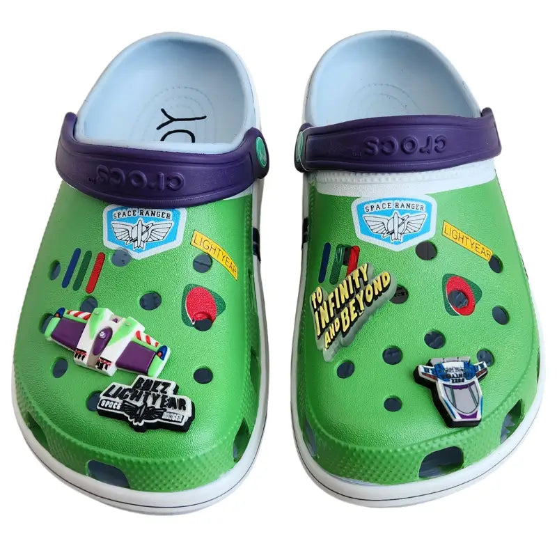 Sandália Buzz Lightyear Toy Story Infantil e Adulto Confortável Antiderrapante