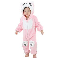 Macacão para Bebê de Bichinhos