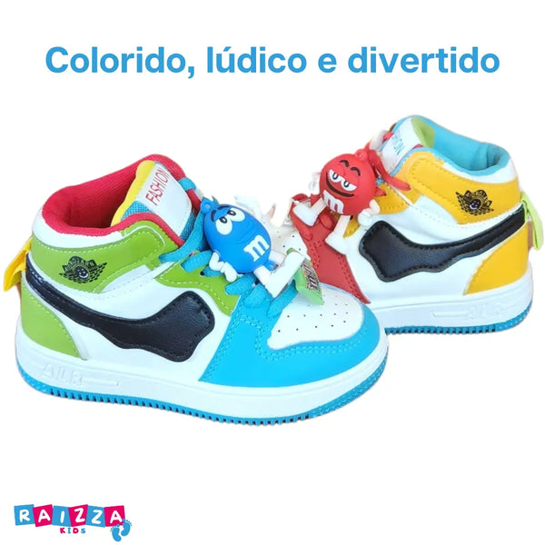 Tênis-Infantil-M&M-Antiderrapante-Raizza-Kids