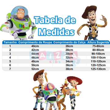 Pijama Infantil Toy Story