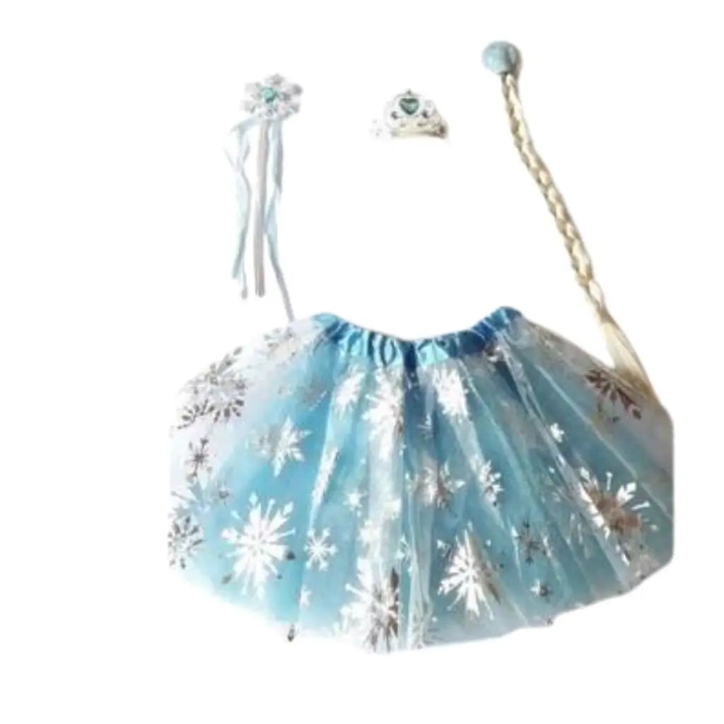 Fantasia Infantil Frozen Saia Tule - Raizza