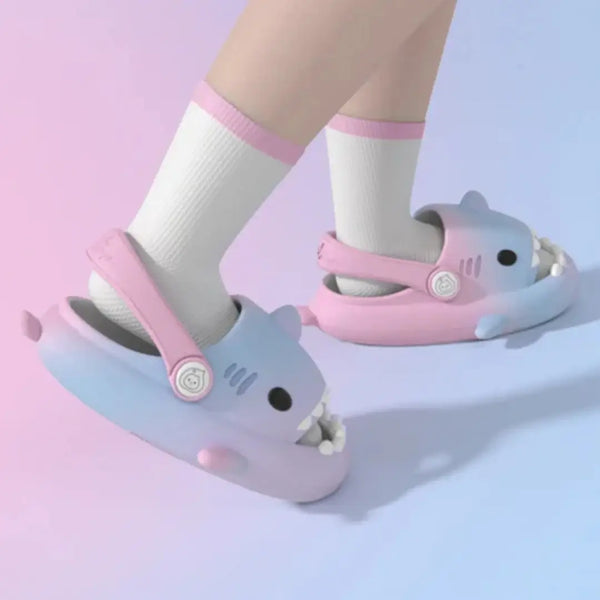 Chinelo-Infantil-Tubarão-Confortável-Raizza-Kids