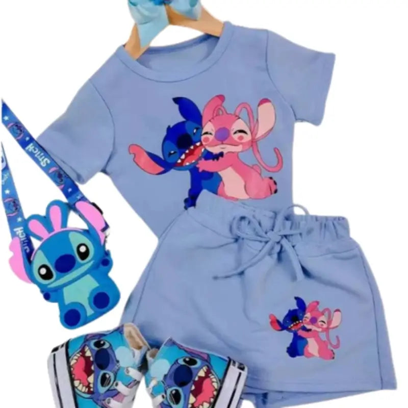 Conjunto Infantil Stitch