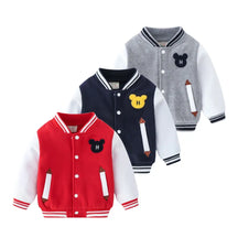 Suéter-Infantil-Mickey-College-Azul-Raizza-Kids