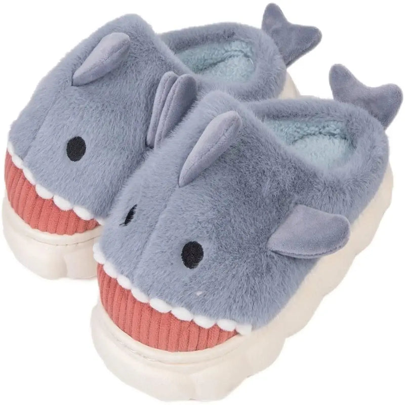 Pantufa-Tubarão-Baby-Shark-Antiderrapante-Azul-Raizza-Kids