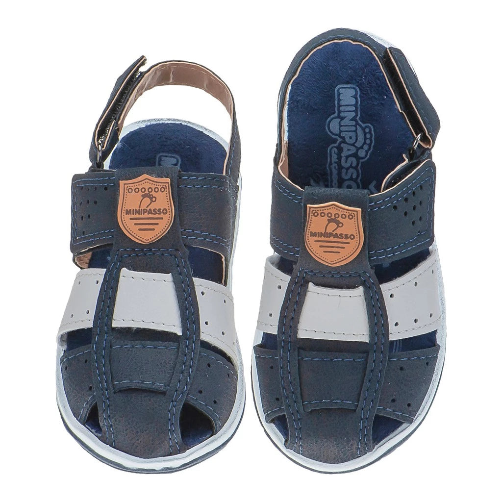 Sandalia Infantil Masculina Minipasso