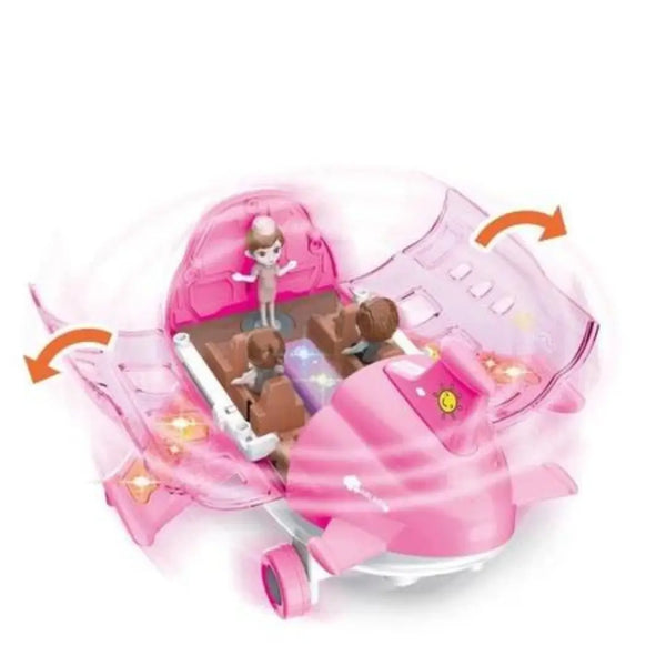 Brinquedo-Robô-Avião-de-Led-Azul-Raizza-Kids