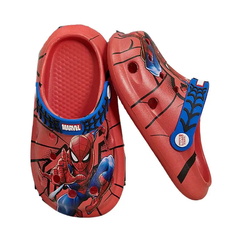 Babuche-Infantil-Masculino-Homem-Aranha-Vermelho-Raizza-Kids