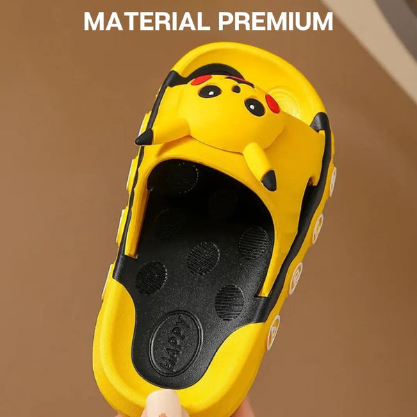 Chinelo-Infantil-Pokemon-Pikachu-Confortável-Antiderrapante-Raizza-Kids