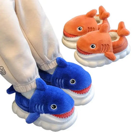 Pantufa Infantil Tubarão Azul - Raizza