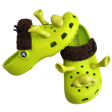 Sandalia Shrek estilo Crocs Raizza Kids