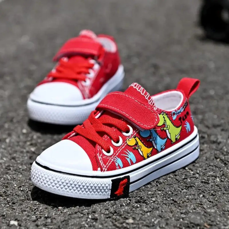 Tênis-Infantil-Masculino-Dinossauro-Confortável-Raizza-Kids