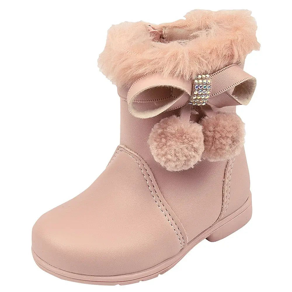 Bota Infantil Coturno Feminina Le Rose - Raizza